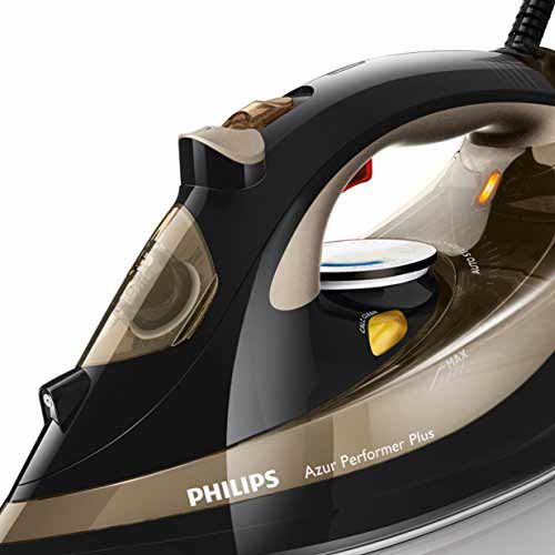 Philips GC4527/00 Azur Performer Plus Dampfbügeleisen, 2600 W, schwarz -